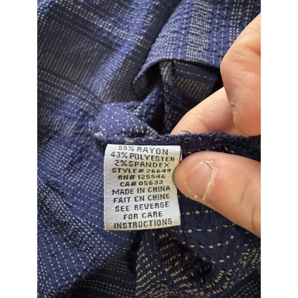 Habitat Clothes To live In Long Sleeve Tunic Top Front Pocket Women Size Medium - Picture 9 of 10